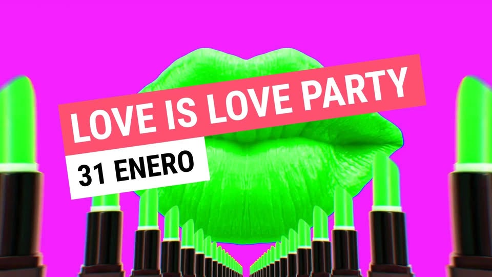 Love Is Love Party I Viernes 31 de ENERO