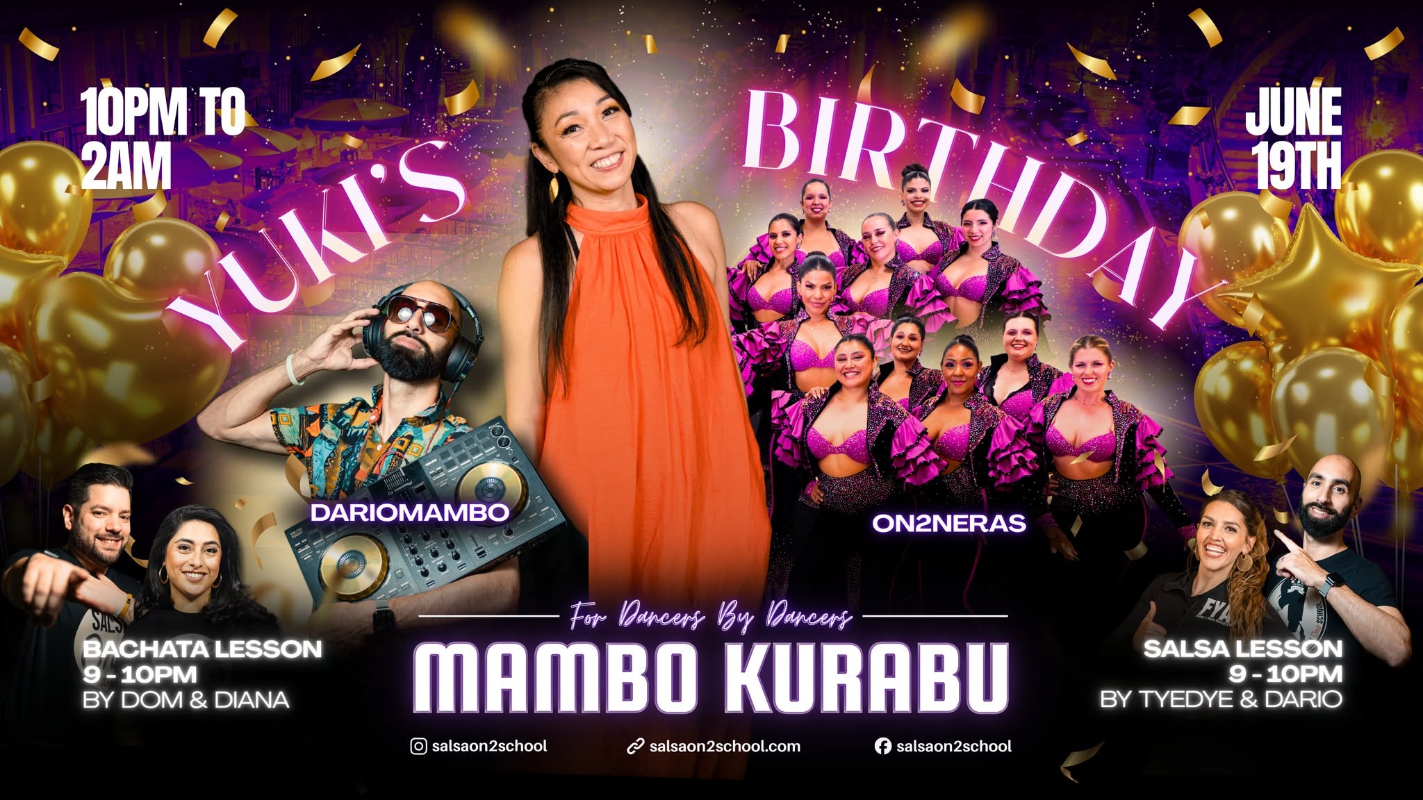 Mambo Kurabu Salsa & Bachata Social