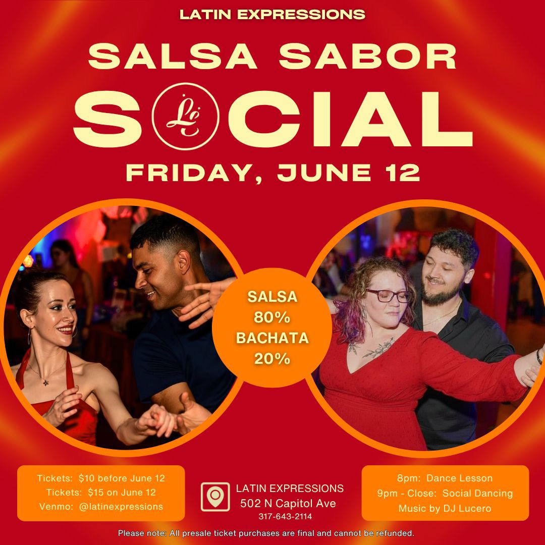 🪘🪇SALSA SABOR at Latin Expressions 🪇🪘