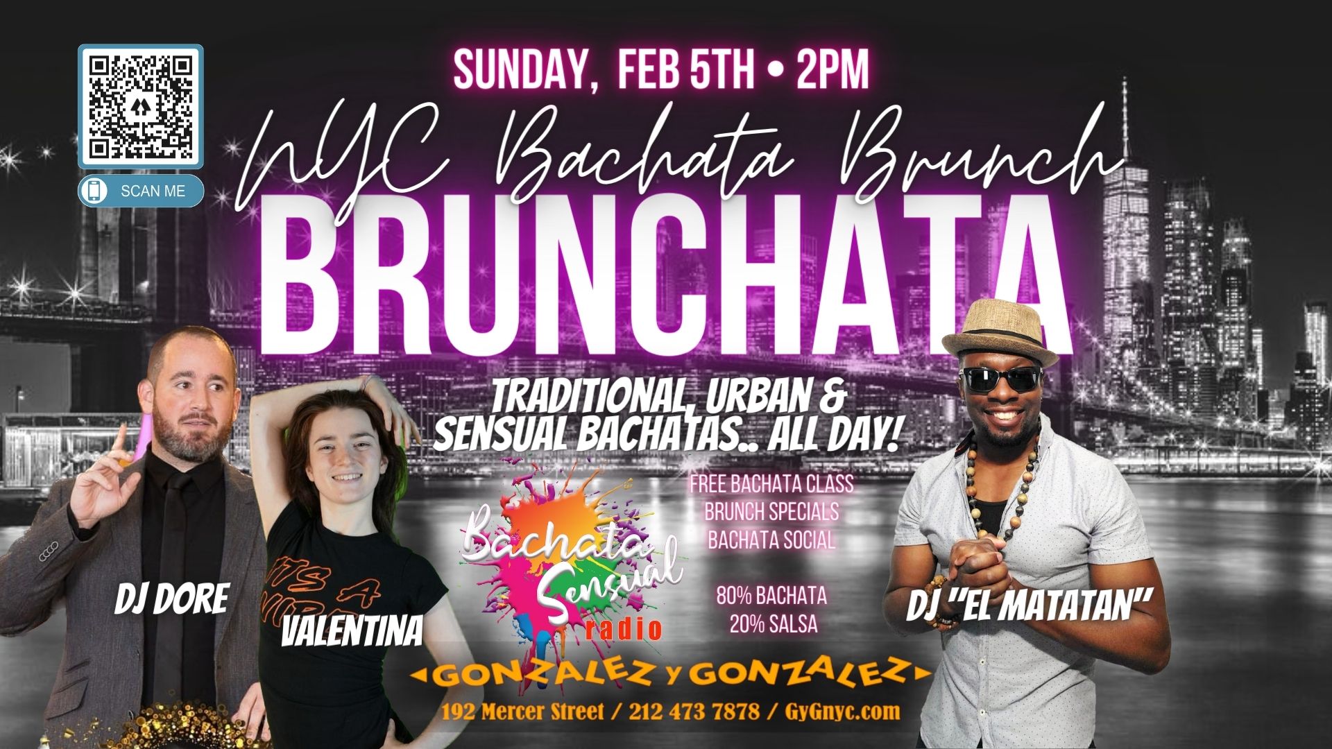 BRUNCHATA - NYC's Bachata Brunch