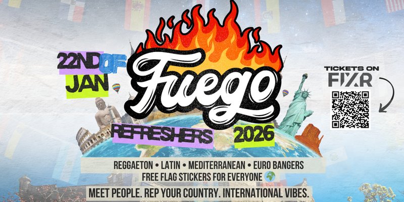 Fuego - Refreshers International Party - Free Flags