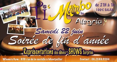 Soirée de fin d'année Alegria - Ti Mambo!