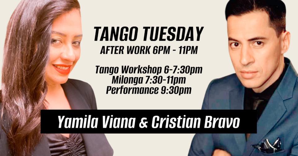 Milonga Workshop & Social with Yamila Viana & Cristian Bravo