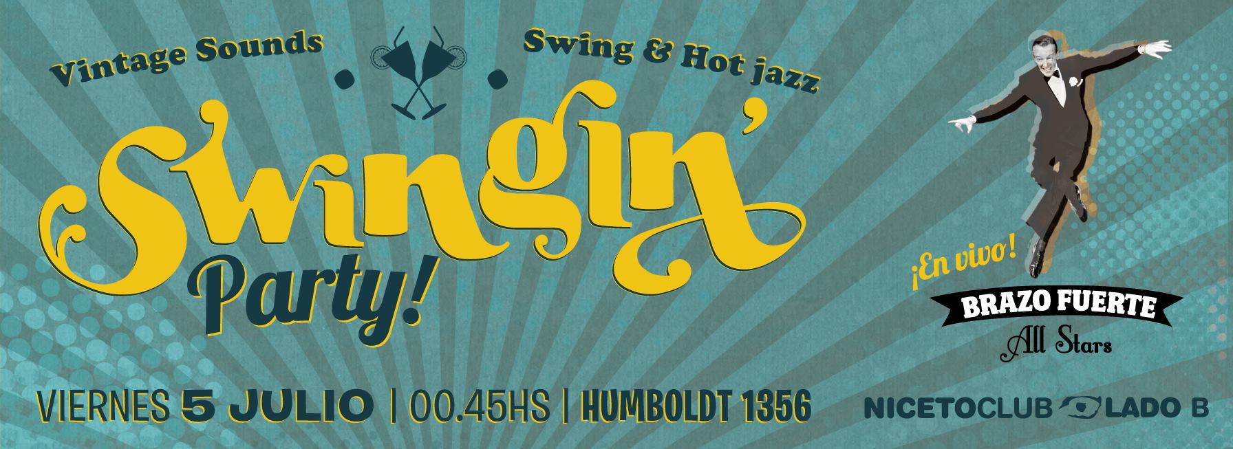Swingin' Party! BrazoFuerte All-Stars En Vivo!
