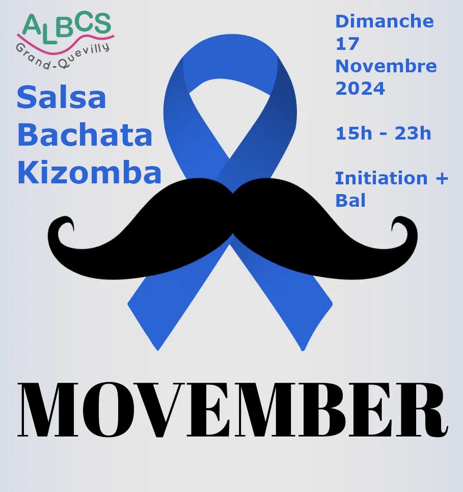 Bal caritatif Salsa Bachata Kizomba - Movember