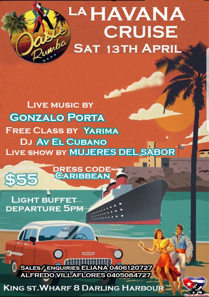 Havana Cruise #2 Saturday 13th April