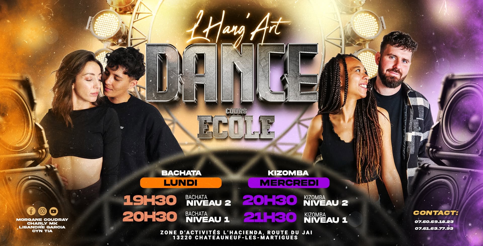 Hang'Art Dance - Cours Ecole 2026-2027