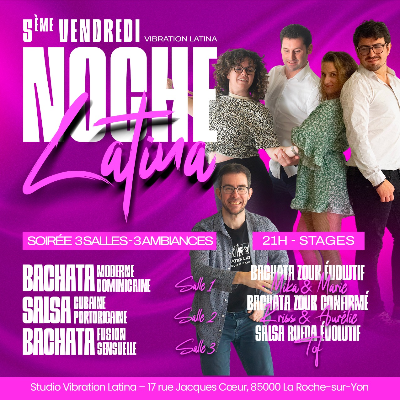 Noche Latina Bachata Sensuelle vs Bachata Moderne