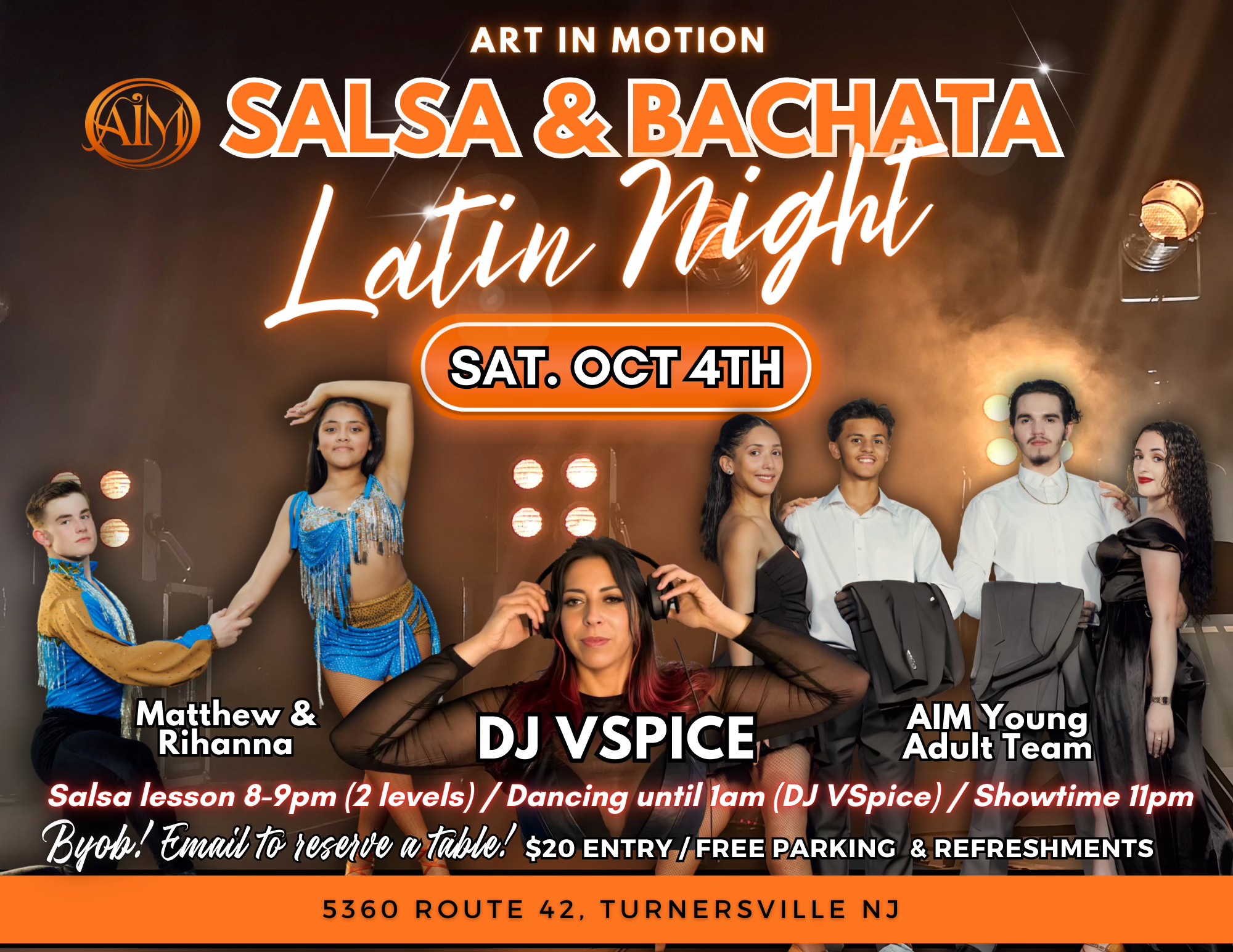 Salsa & Bachata Latin Night with DJ VSpice