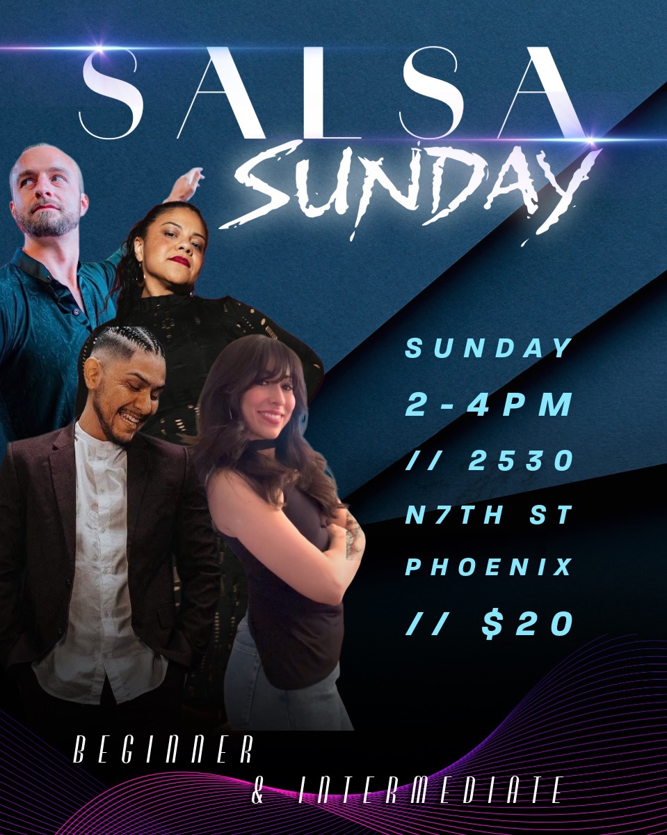 Sunday Beginner Salsa Training with Phoenix Salsa!