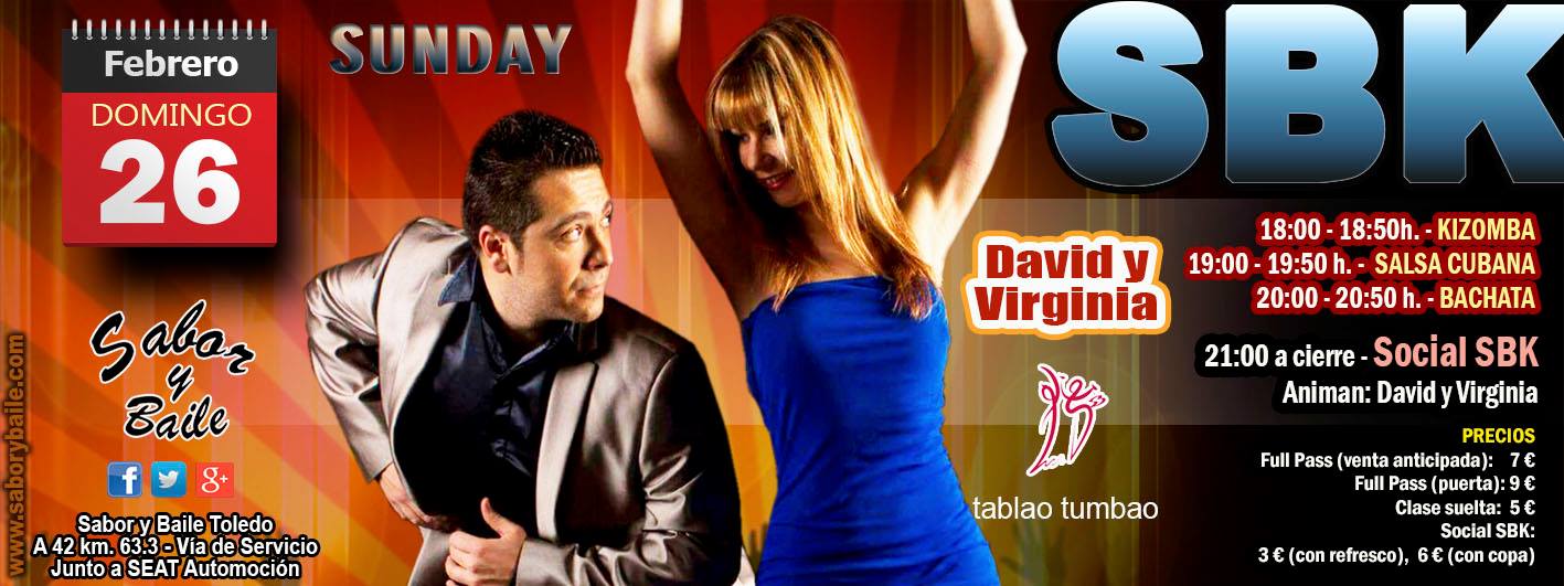 Sunday SBK con David y Virginia en Sabor y Baile