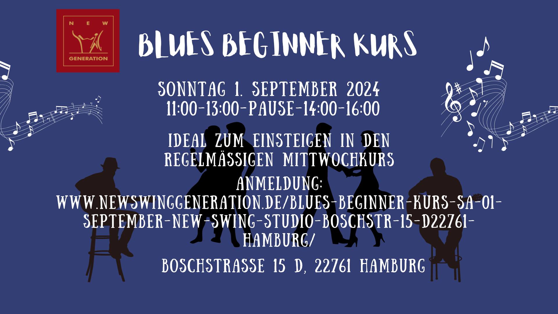 BLUES Beginner Intensivkurs