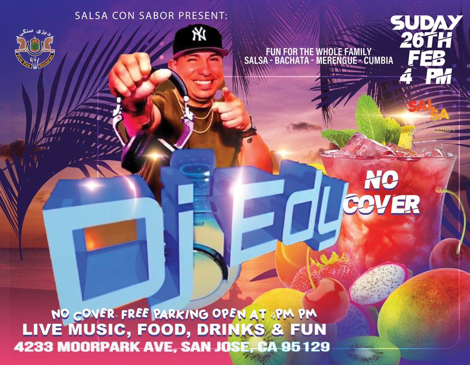 SALSA BACHATA WITH DJ EDY NO COVER