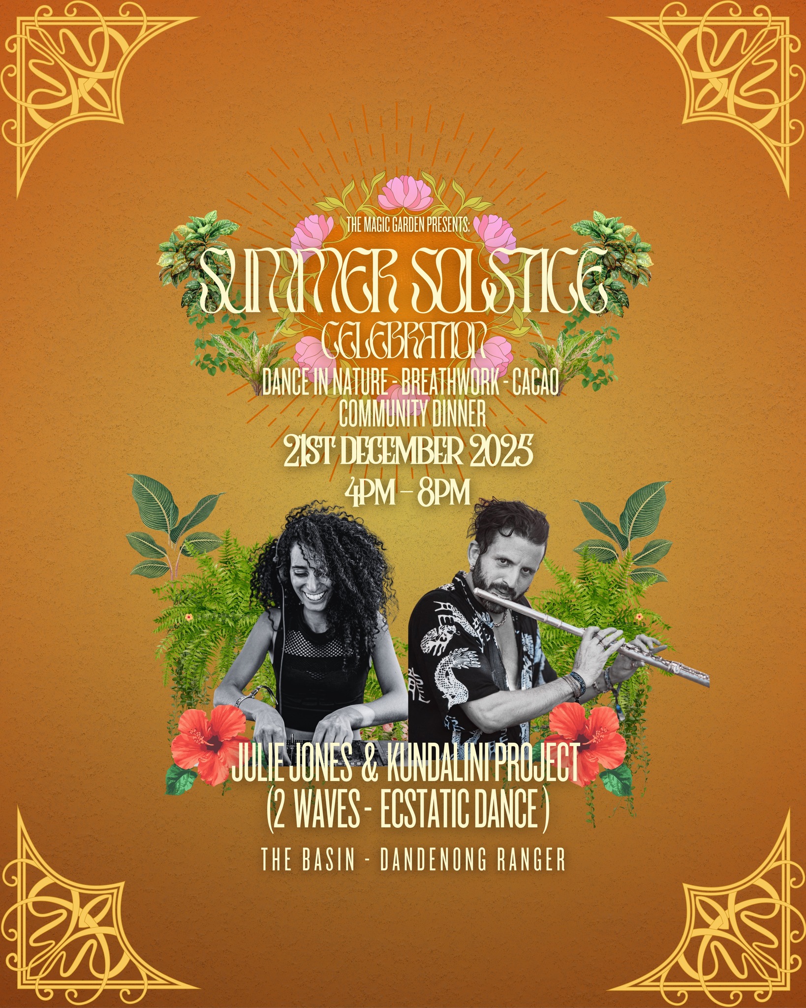 SUMMER SOLTICE CELEBRATION - DANCE IN NATURE BREATHWORK CACAO COMMUNITY DINNER