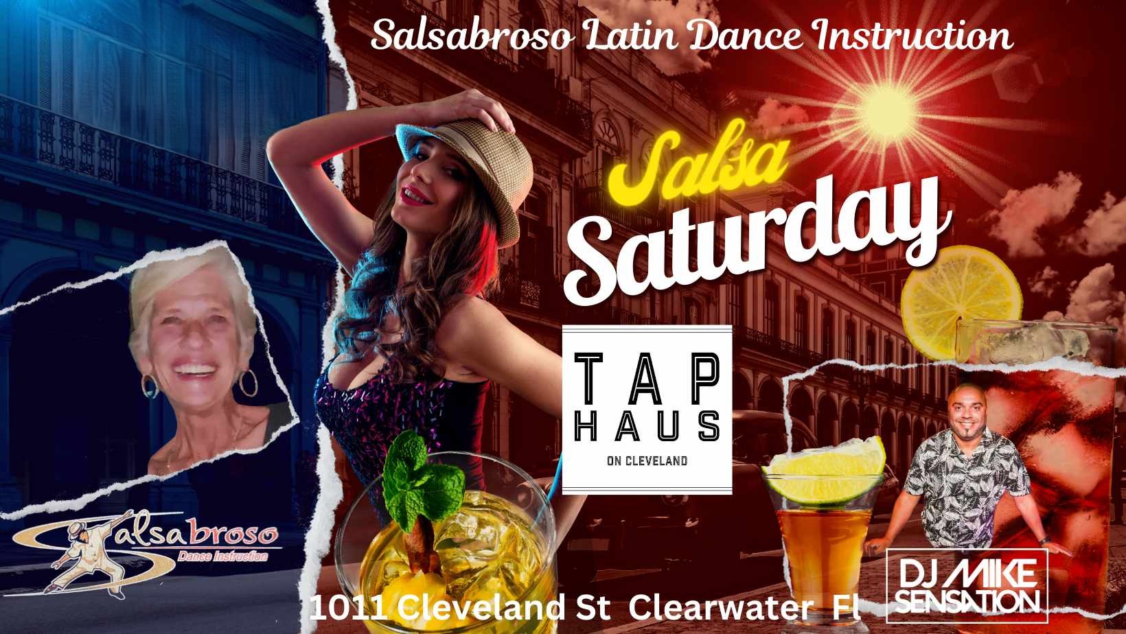 Salsabrosos' Salsa Saturday at The Tap Haus DJ Mike Sensation