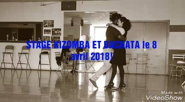 Stage de danse Dimanche 8 Avril