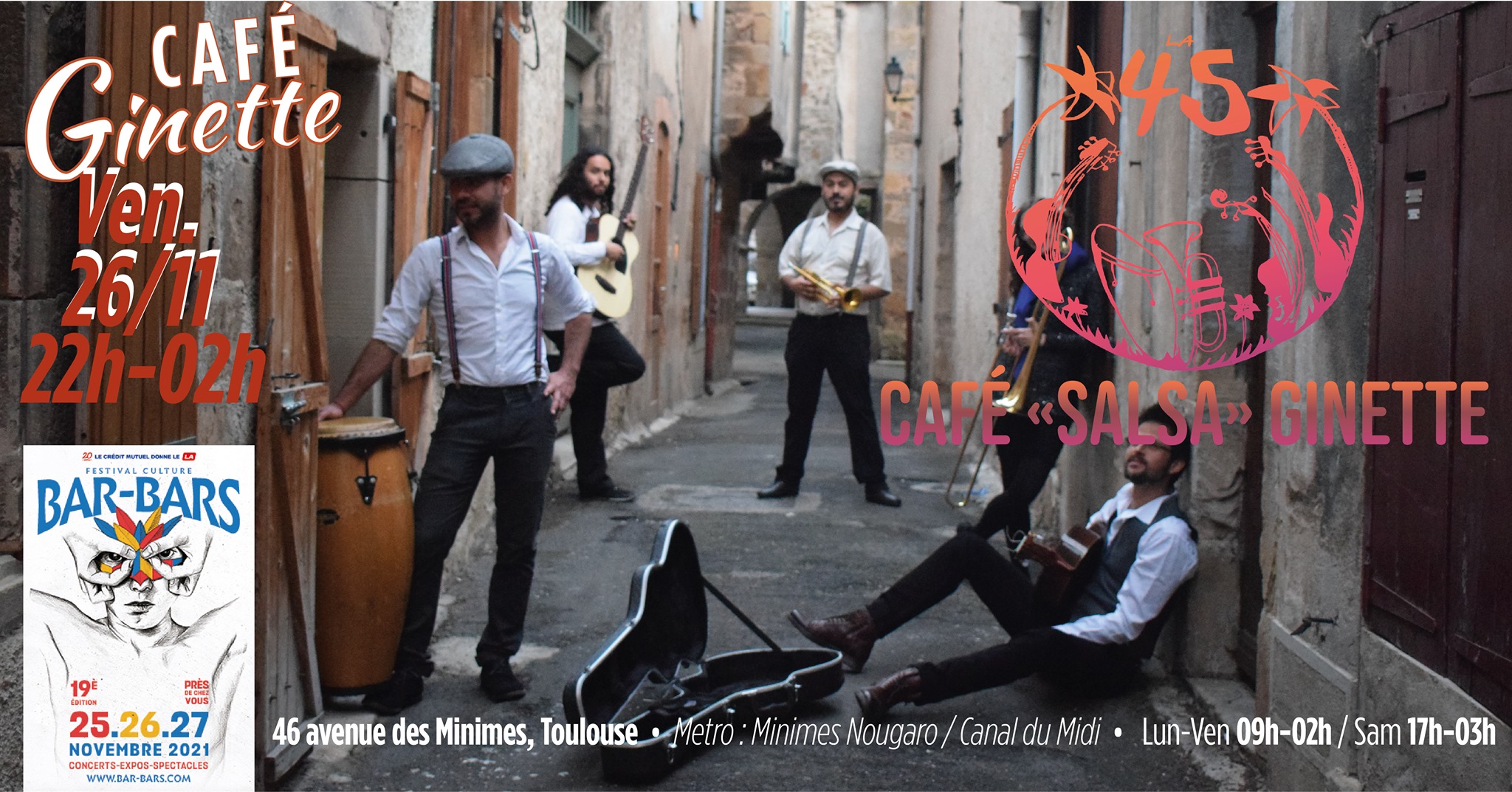 LA 45 (Café "salsa" Ginette)