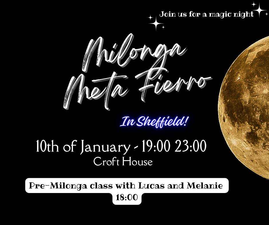 Milonga Metafierro in January