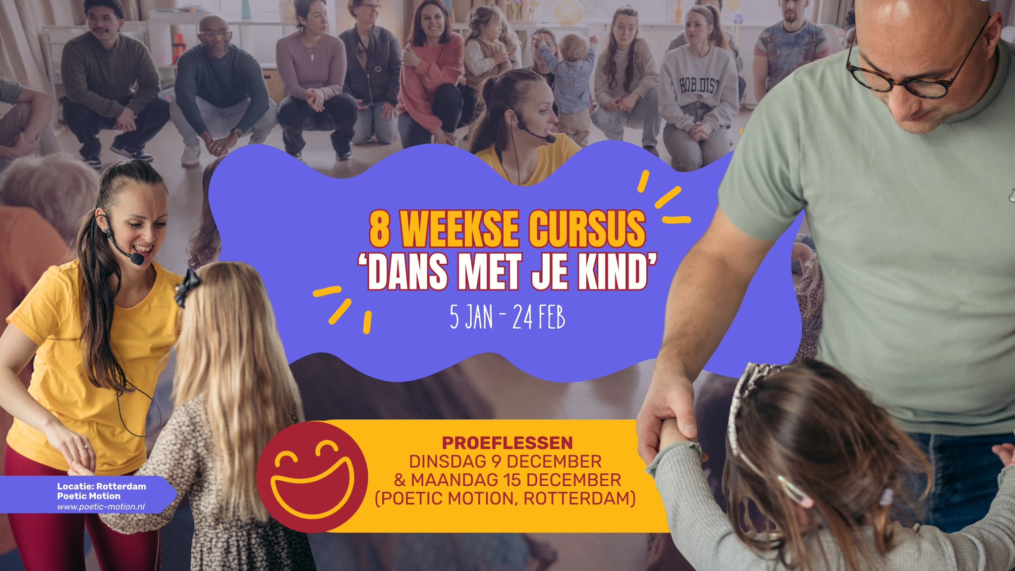 'Dans met je kind' Proeflessen!