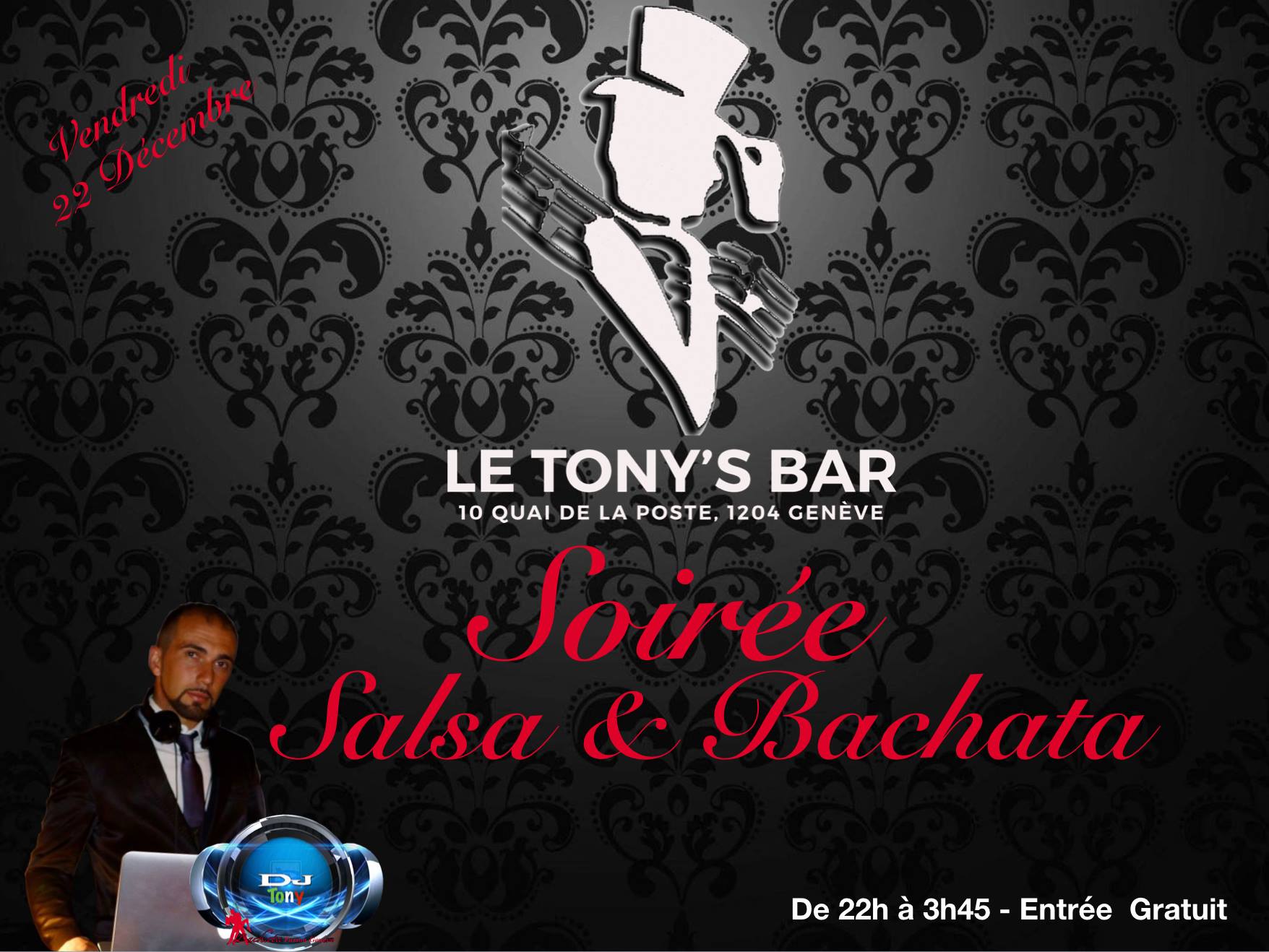 Soirée Salsa-Bachata Au Tony's Bar