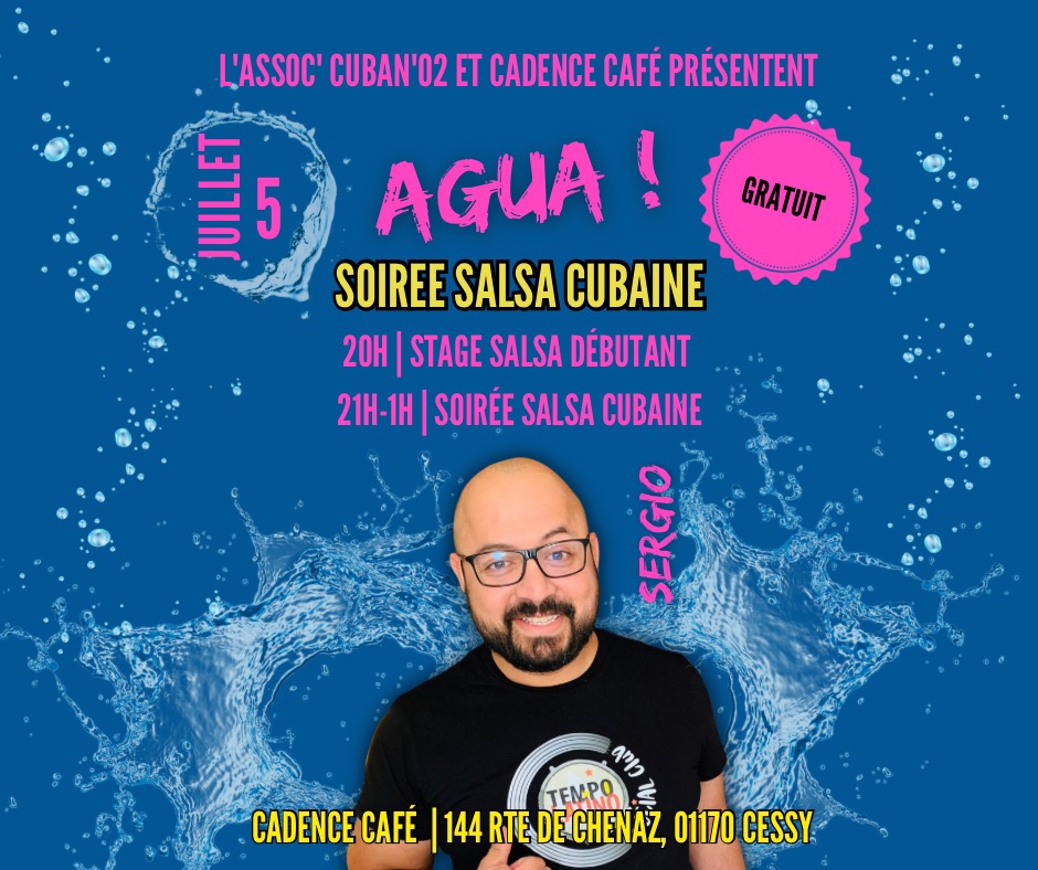 Soirée salsa cubaine AGUA