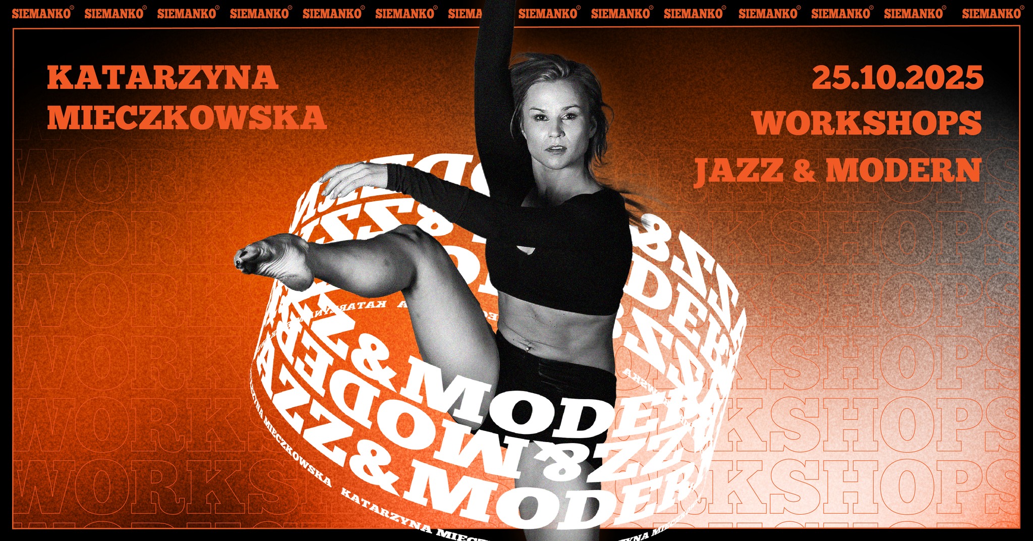 WARSZTATY JAZZ z Katarzyną Mieczkowską! SIEMANKO
