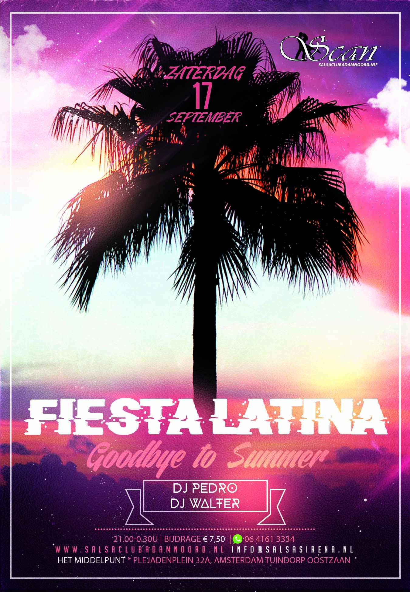 Fiesta Latina, Goodbye to Summer Edition