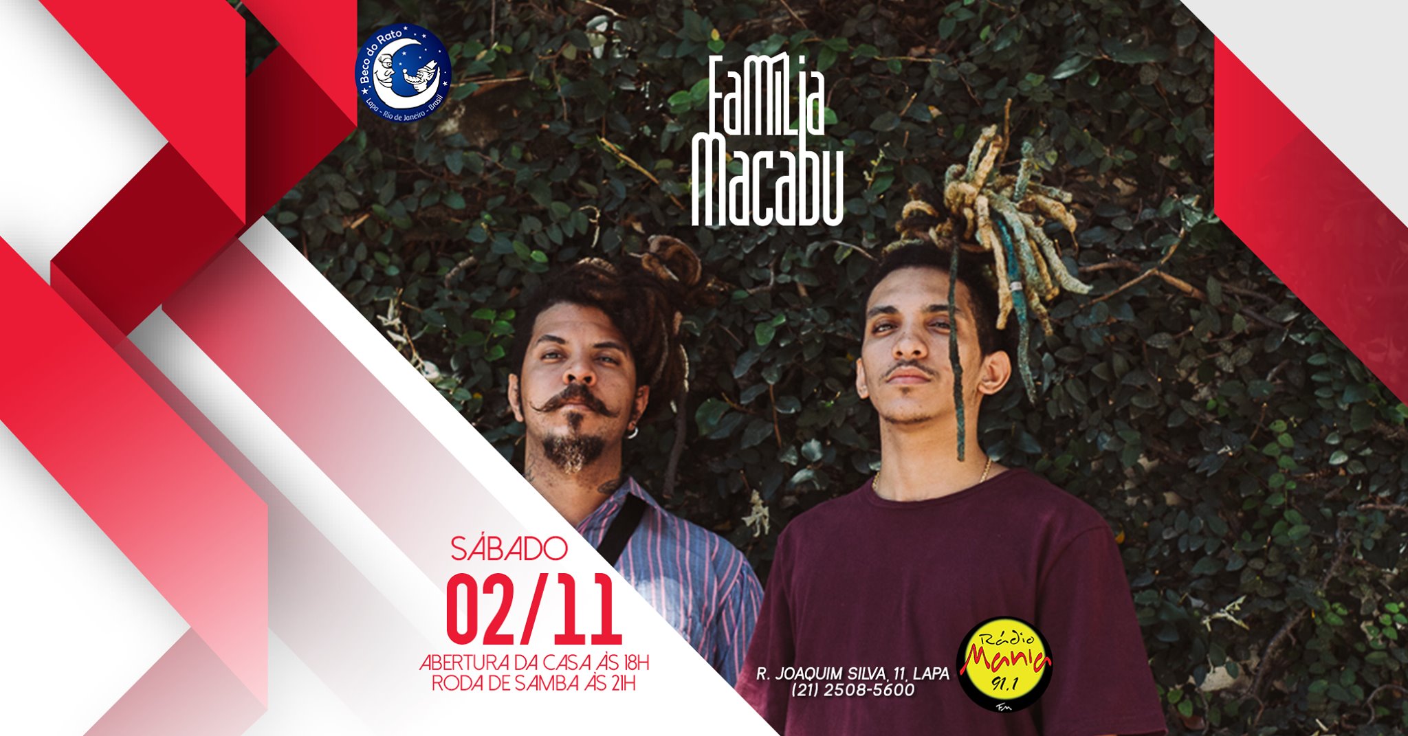 Família Macabu no Beco do Rato