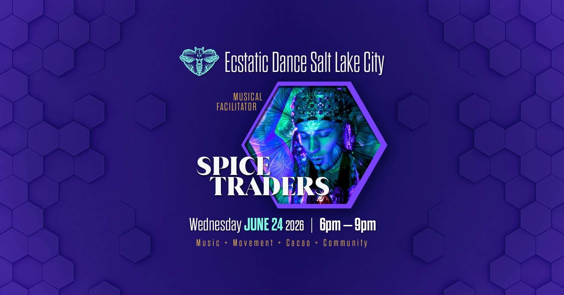 Ecstatic Dance SLC - SPICE TRADERS (06 24)