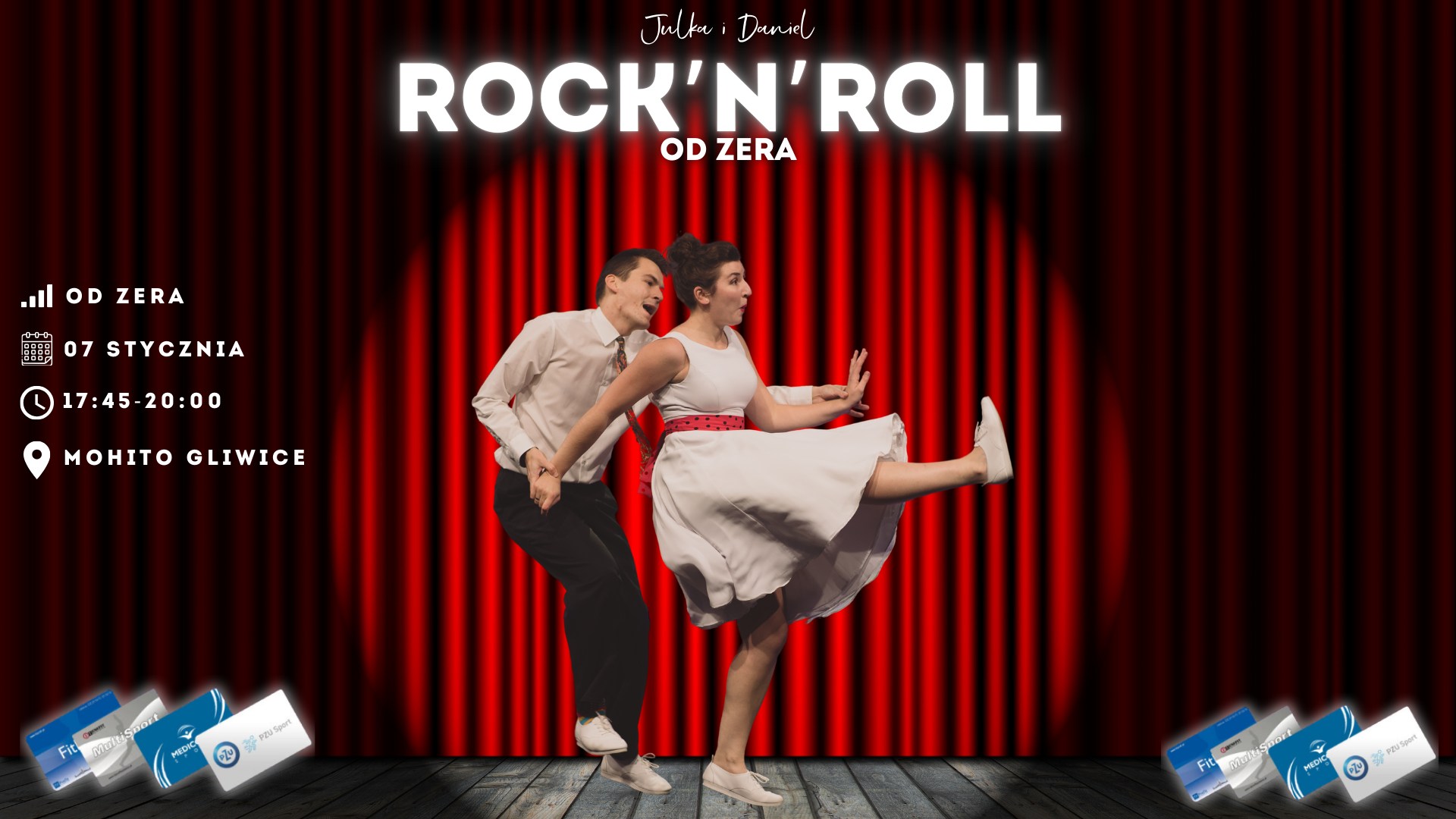 ROCK'N'ROLL OD ZERA W SZKOLE TAŃCA MOHITO GLIWICE!