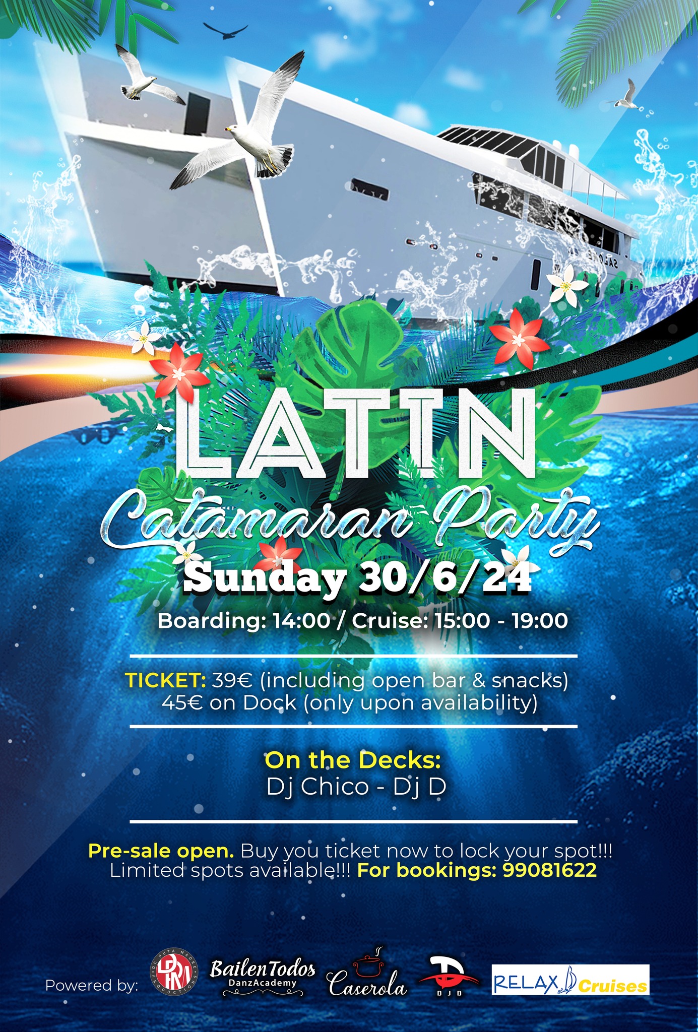 The Biggest Latin Catamaran Party in Cyprus is Back! πΊπ