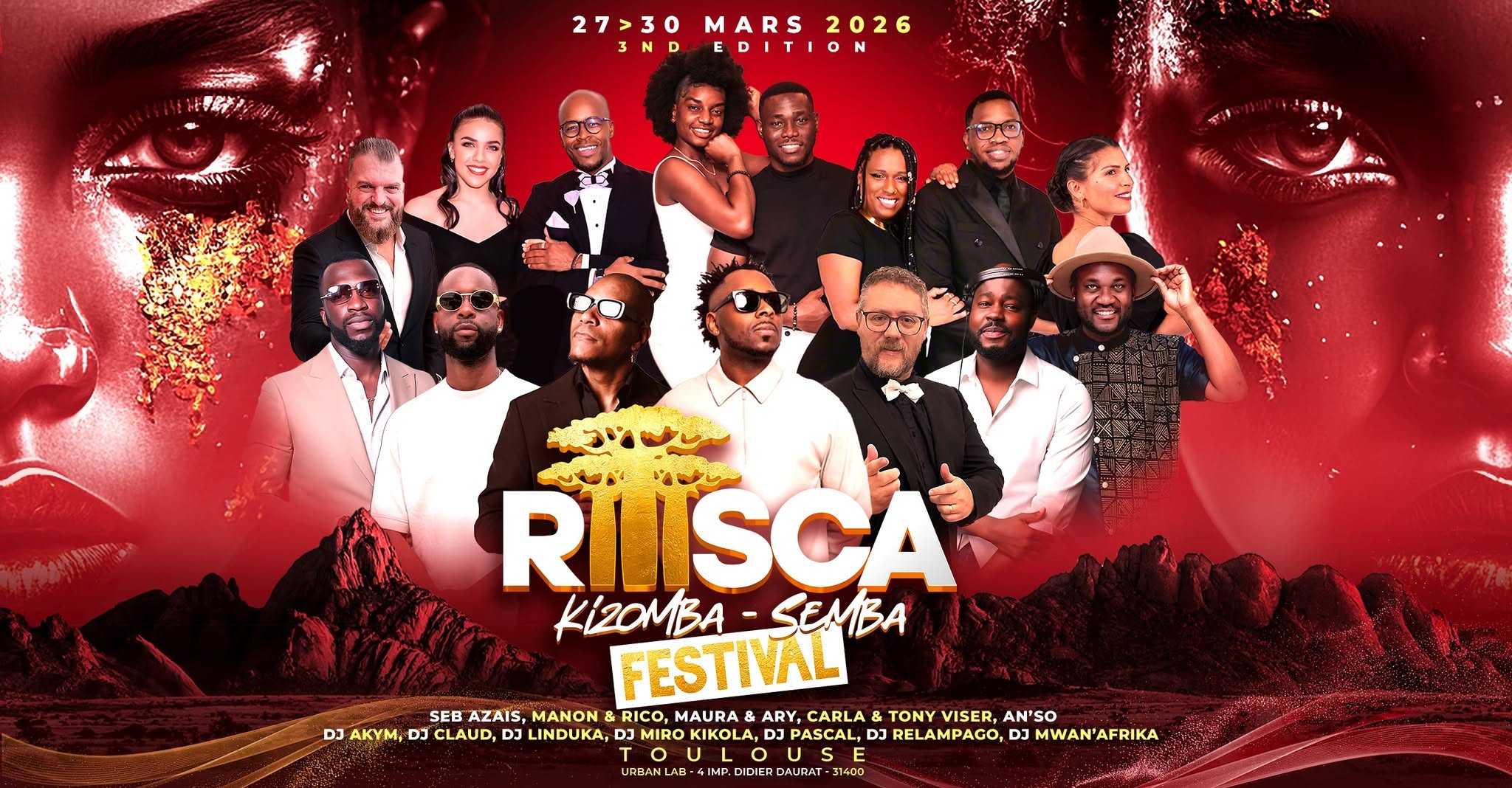 RIIISCA FESTIVAL 2026 - Toulouse, France