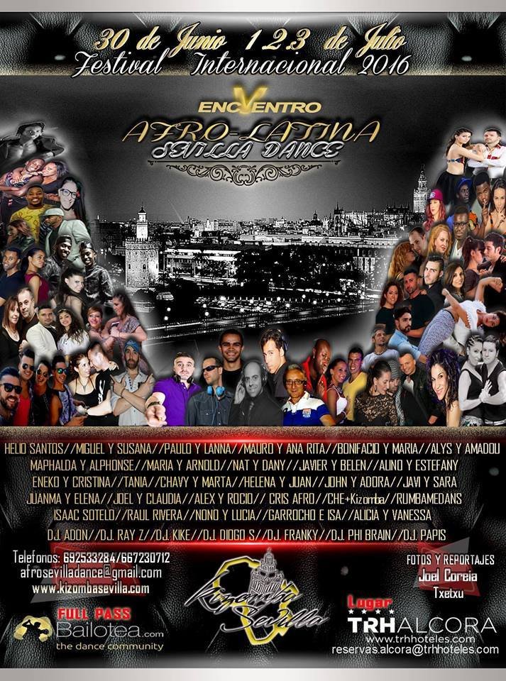V International Meeting Festival 2016 (Afro Latina Sevilla Dance)