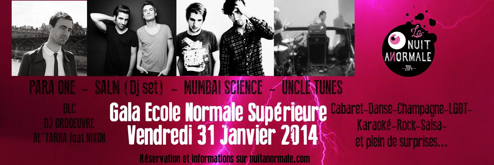 La Nuit aNormale 2014 - Gala de l'ENS Cachan