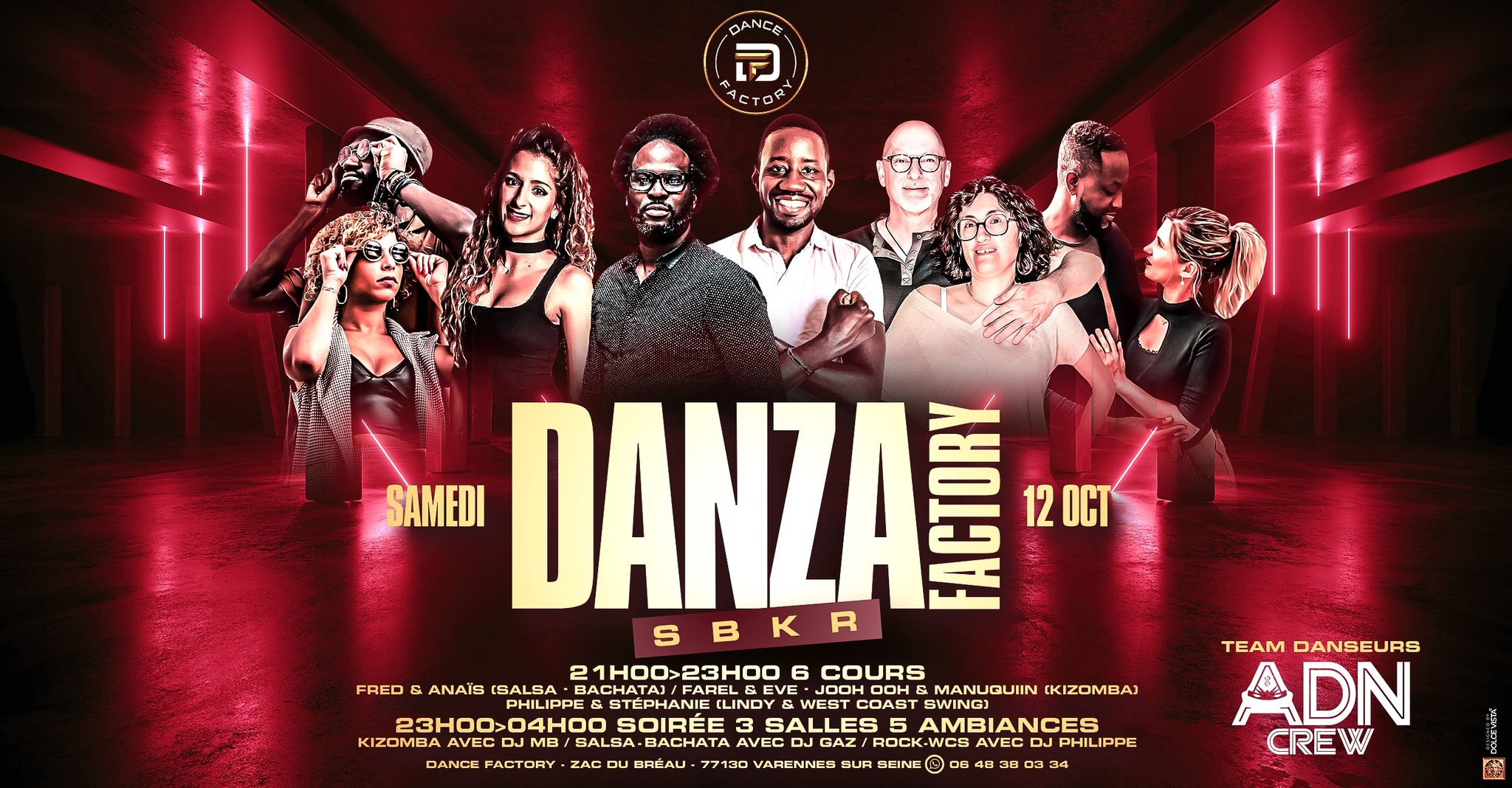 Soirée SBKR Danza Factory 12 10 24