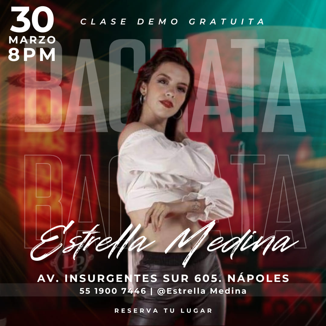 CLASE DEMO BACHATA 🔥