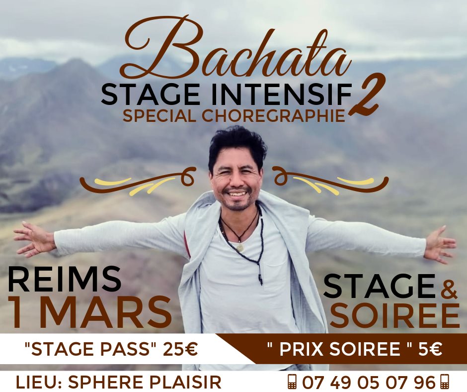 Bachata Stage Intensif & Soirée By Willman Giraldo