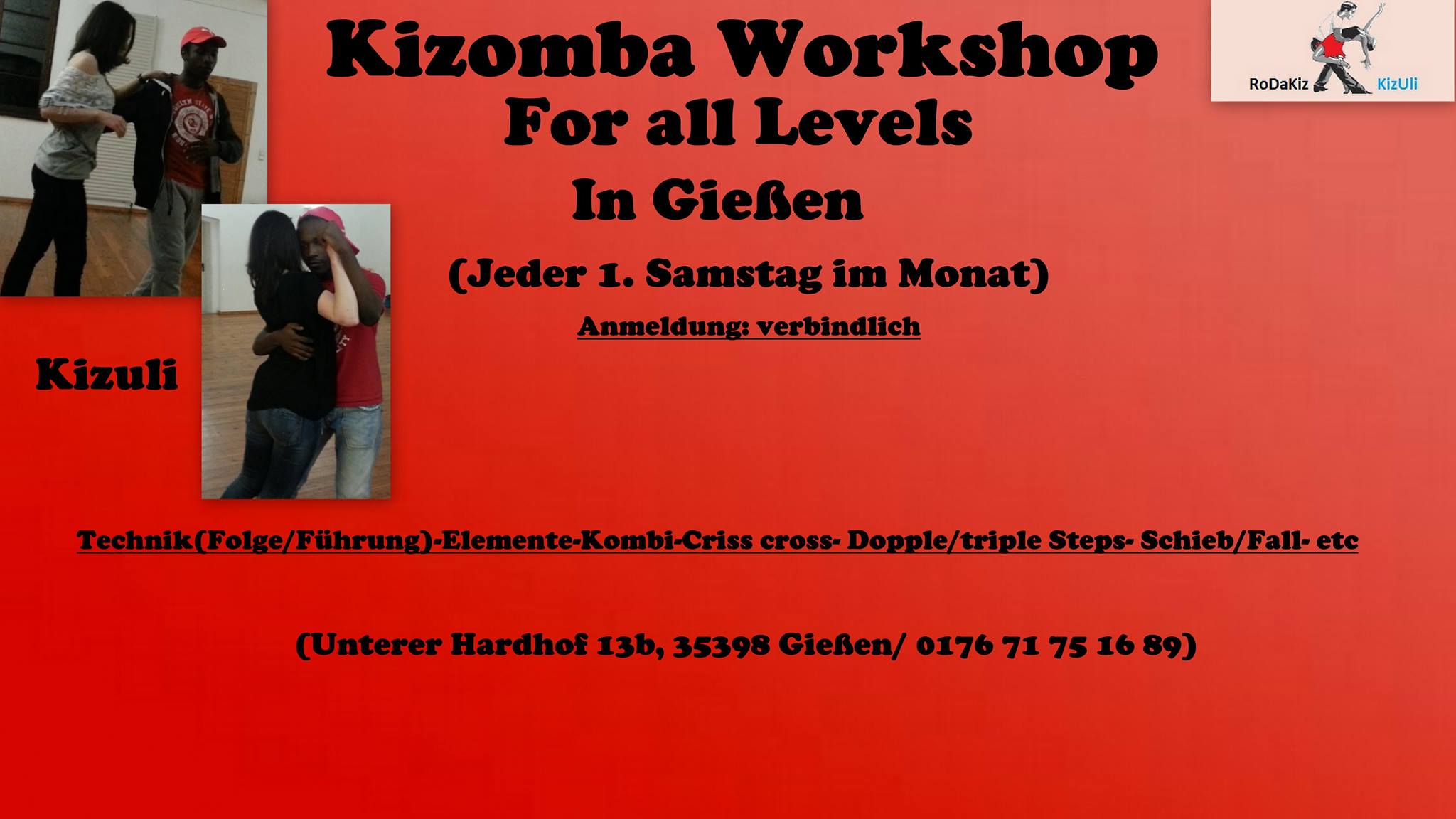 Kizomba Workshop mit Kizuli