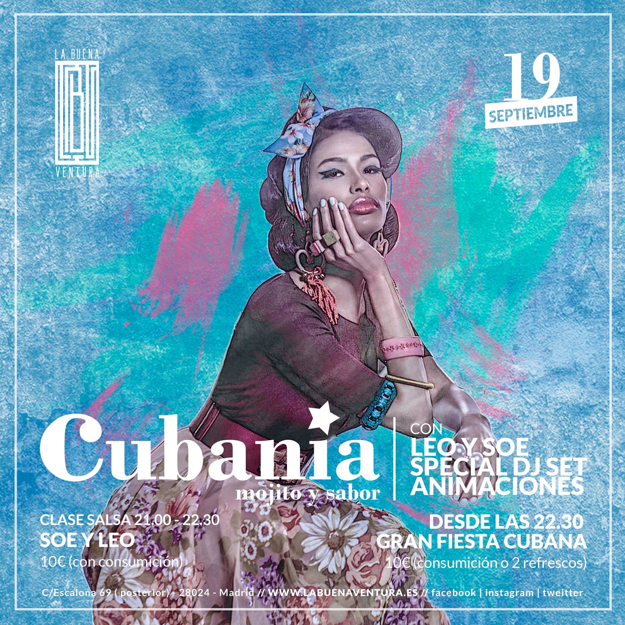 Cubanía - mojito y sabor - Gran fiesta cubana