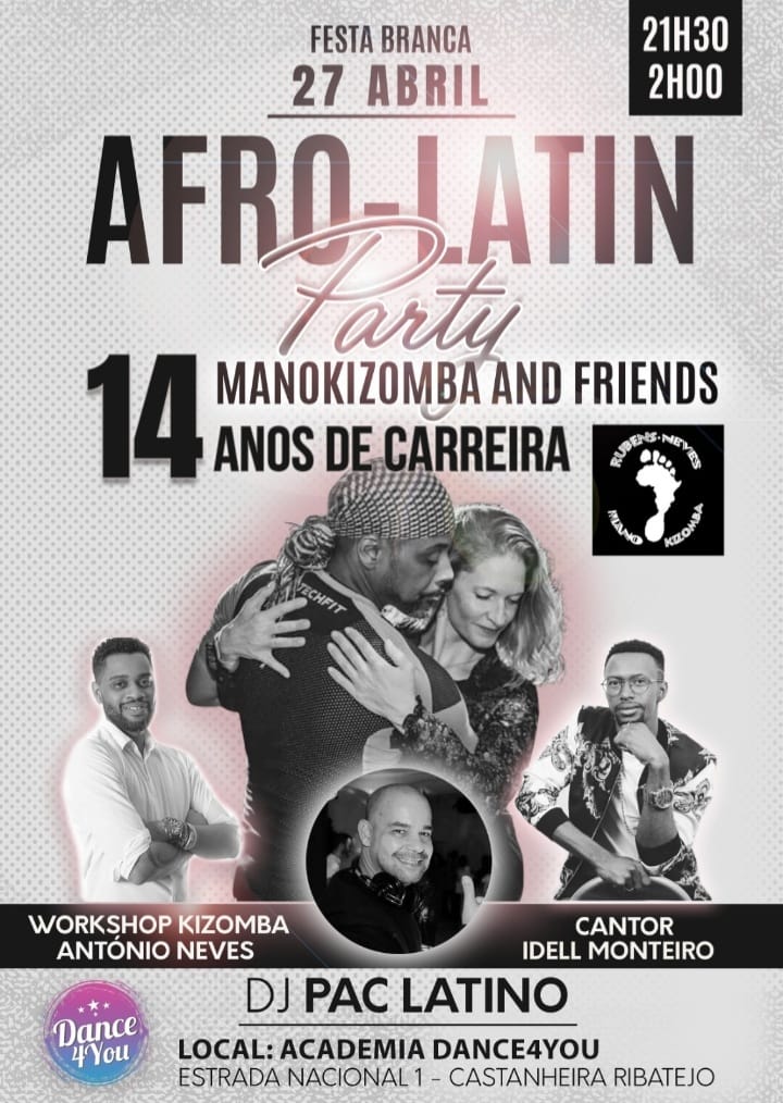 Rubens Neves manoKizomba and Friends 14 anos de Carreira