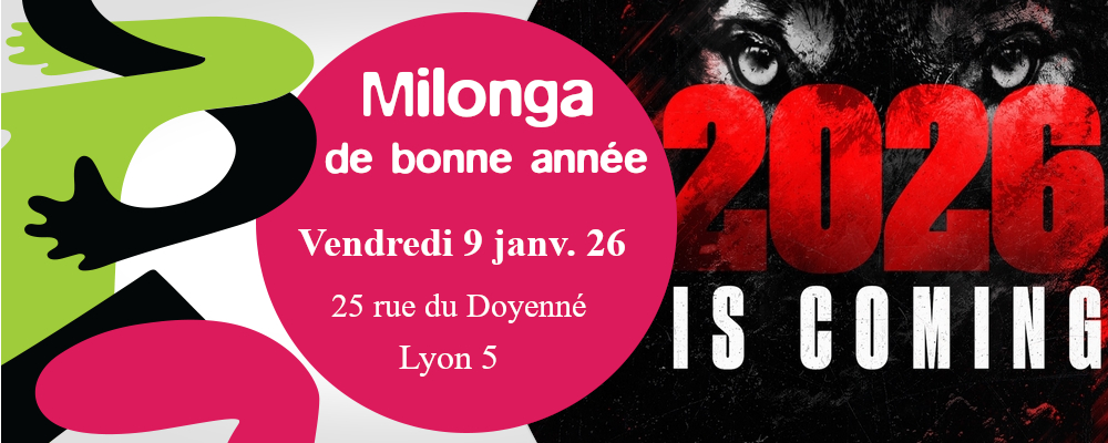 Milonga de Bonne Année Ven. 9 janv. 26 DJ Valentina Ferrotti