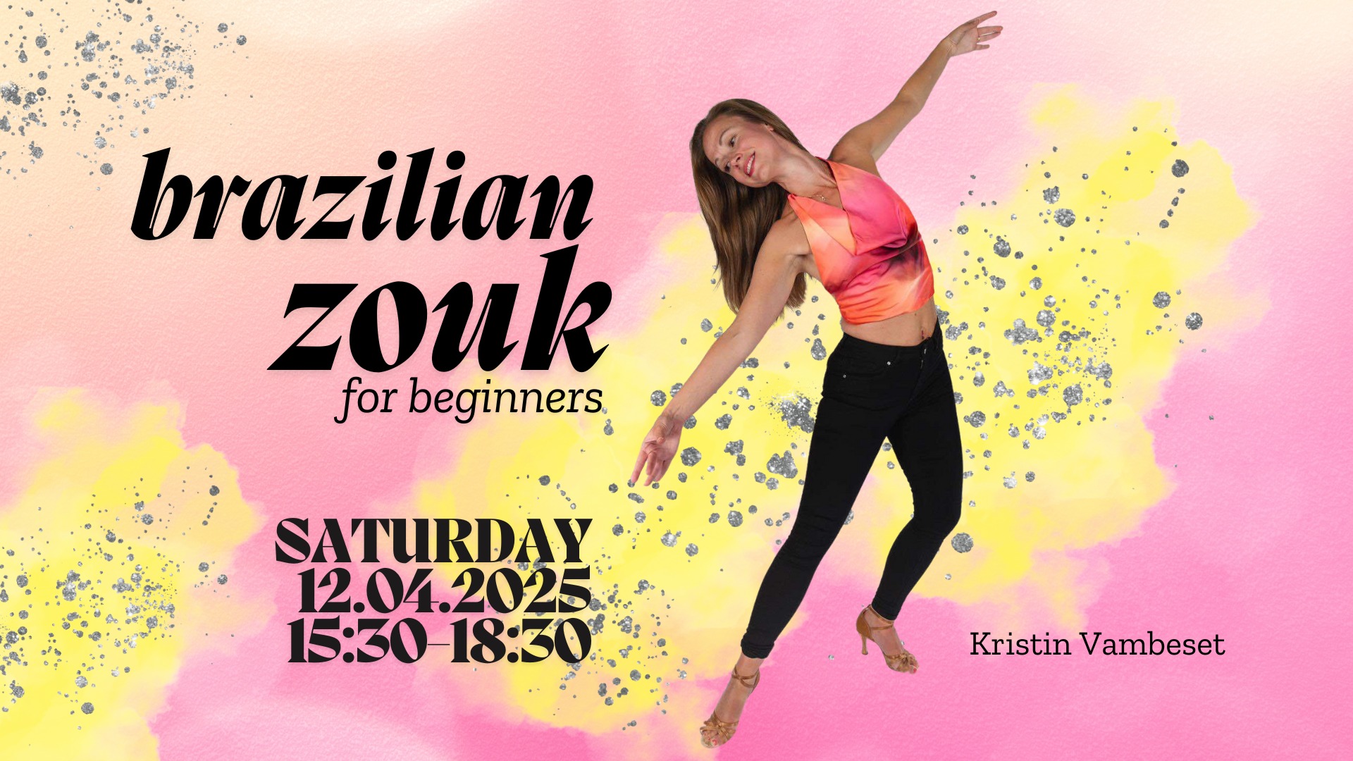 BRAZILIAN ZOUK for beginners with KRISTIN 12.04.2025
