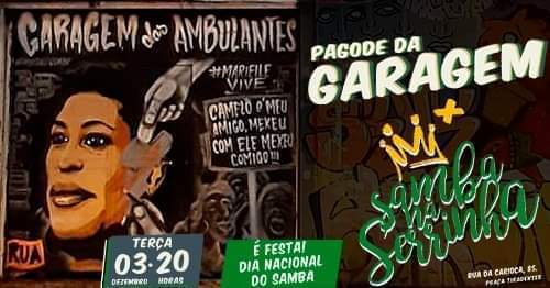 Dia Nacional do Samba Samba na Serrinha + Pagode da Garagem