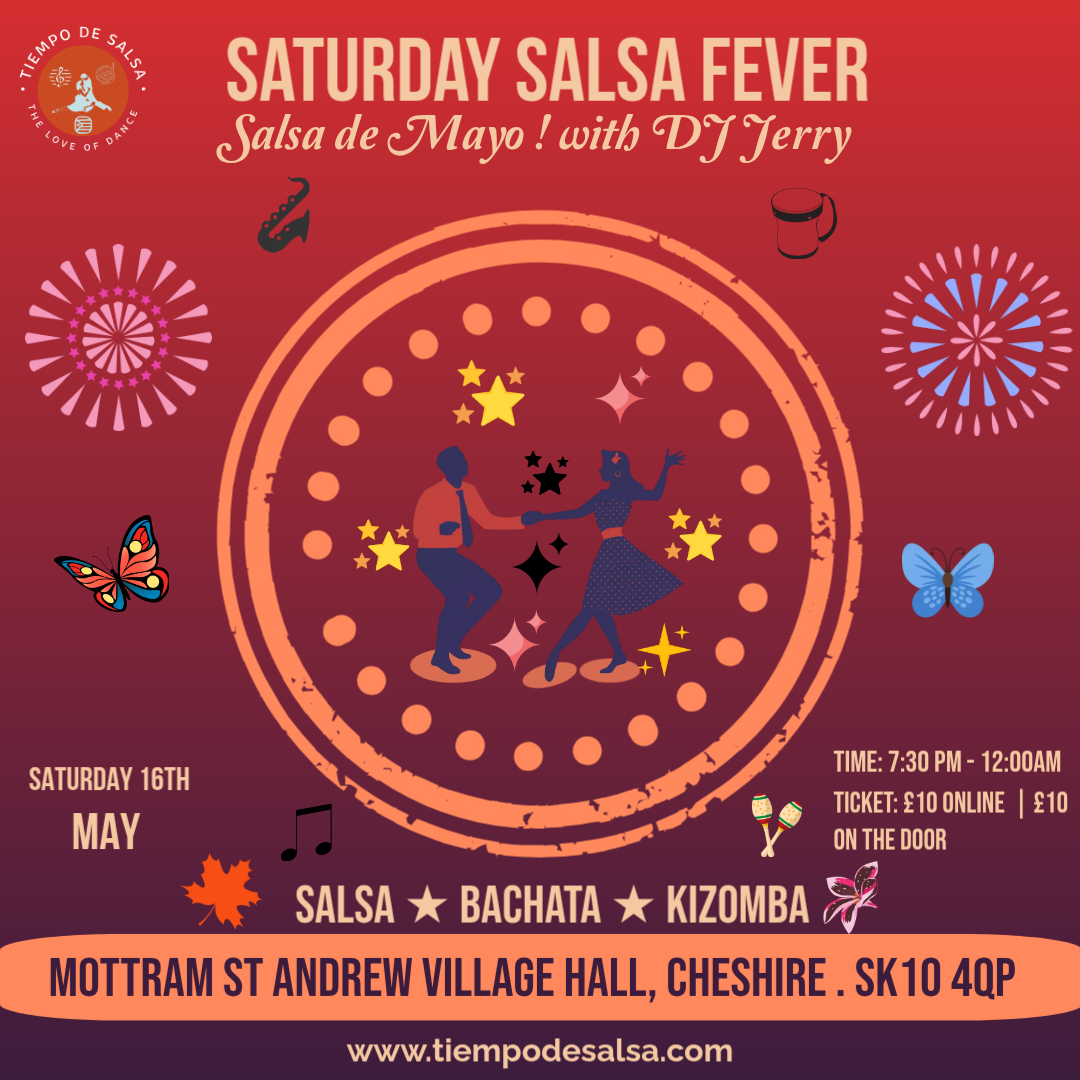 Saturday Salsa Fever - Salsa de Mayo with DJ Jerry