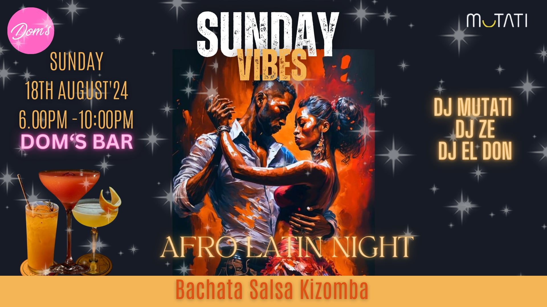 Sunday Vibes Party At Dom's Bar