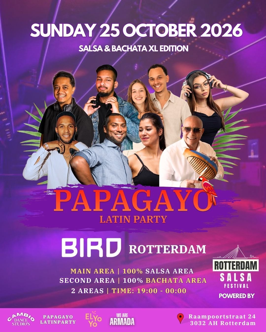 Papagayo X BIRD Salsa & Bachata