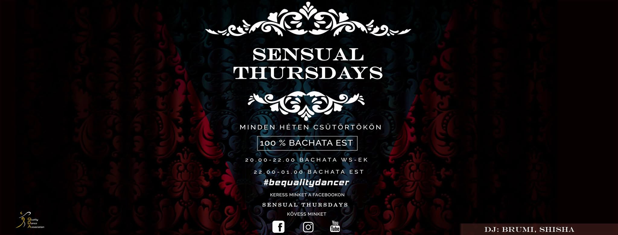 Sensual Thursdays 2x2 Bachata ws Musicality 11.28