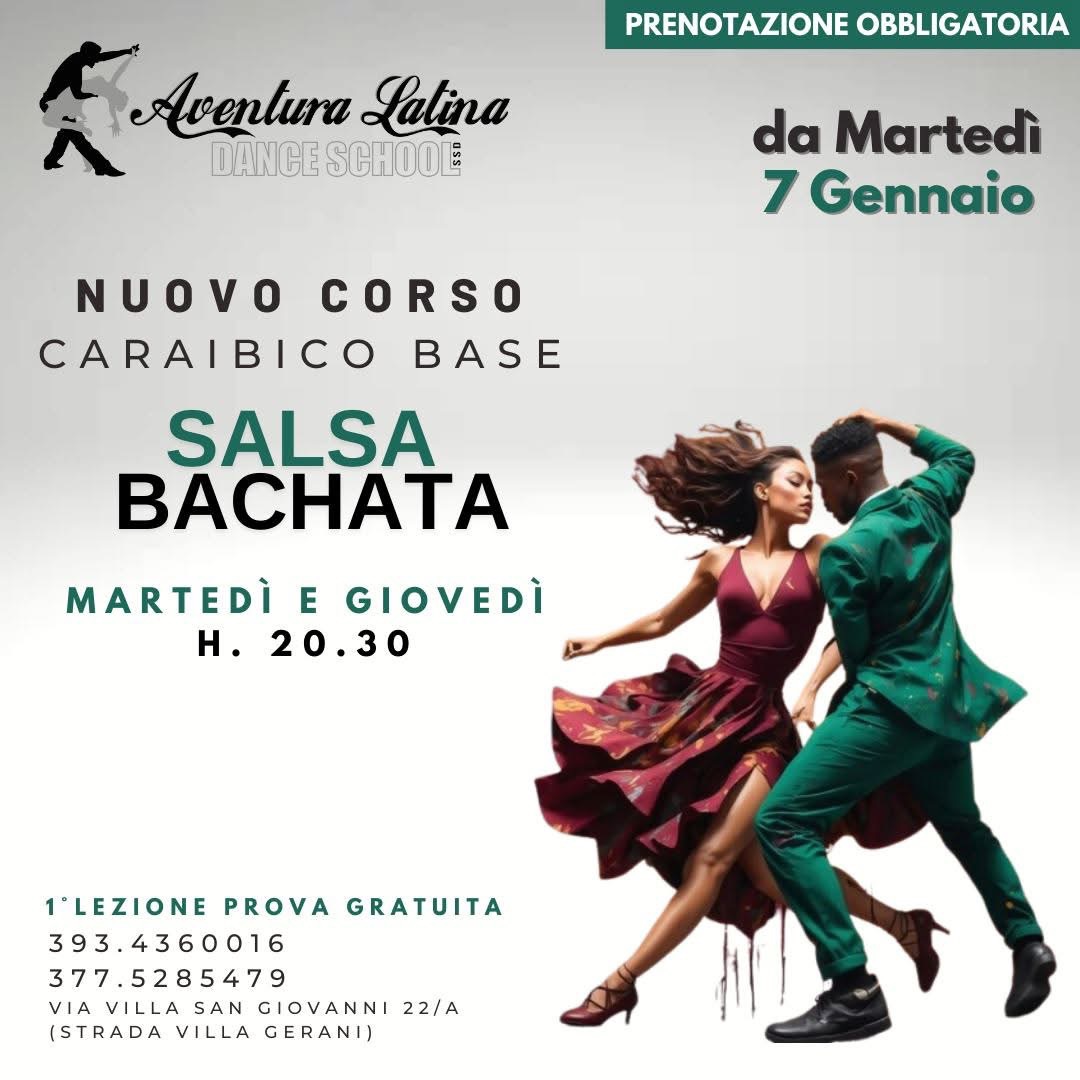 Nuovo corso Salsa & Bachata per principianti