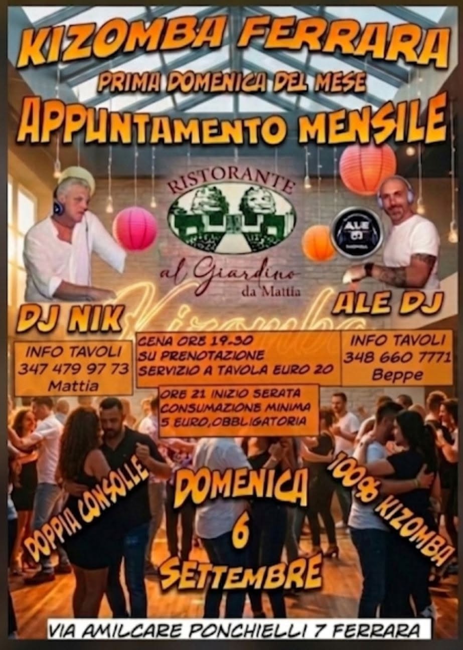 KIZOMBA A FERRARA