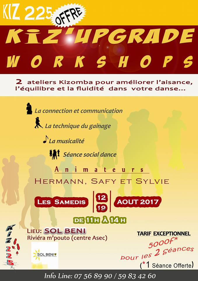 KiZ'UPGRADE Workshops